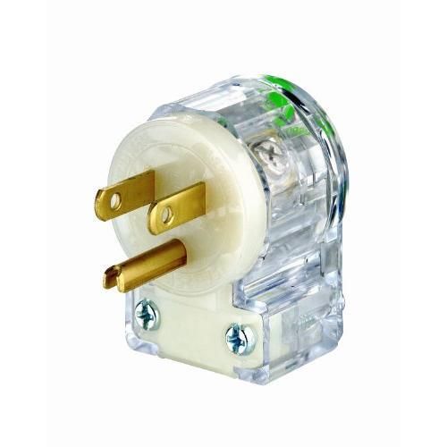 Leviton 8215-cat 15 amp, 125 volt, hospital grade, angle plug, straight blade, for sale