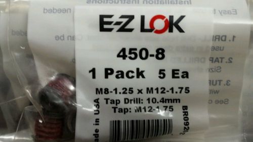 E-z lok 450-8 thread repair 100 qty best deal! for sale