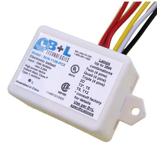 New b+l technologies - 28w 120v nu6-1128-psx compact fluorescent ballast for sale