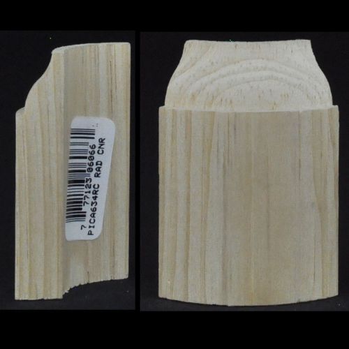 1/2&#034; x 1-3/4&#034; x 2-7/16&#034; pine radius base block for sale