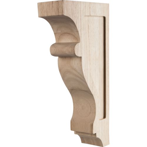 Transitional Contour Corbel 3-1/2&#034; x 10&#034; x 16&#034;Rubberwood