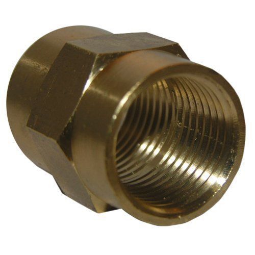 Lasco 17-9227 1/2-Inch Female Pipe Thread Brass Coupling