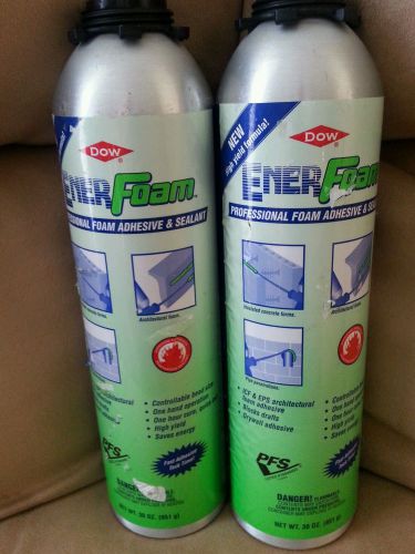 Dow enerfoam professional foam sealant &amp; adhesive, two: 30oz cans for sale