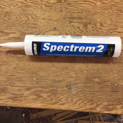 TREMCO SPECTREM2 MEDIUM MODULUS HIGH PERFORMANCE SILICONE SEALANT, OFF WHITE