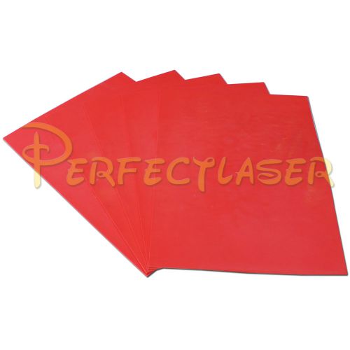 1 pc 1.5mm Orange Rubber Sheet Printing Laser Engraver Engraving Sealer Stamp