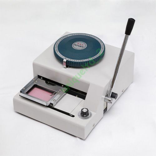 Embossing Machine magnetic ID PVC Card Embosser