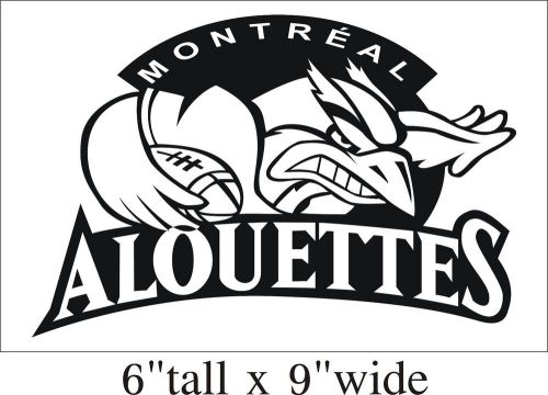 2X Montreal Aluettes Funny Car Truck Bumper Vinyl Sticker Decal Decor Art-1647