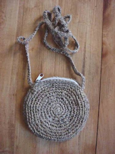 Southwestern Nepal Hemp Jewelry Date Bag