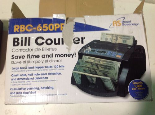 Royal Sovereign RBC-650PRO Electric Bill Counter