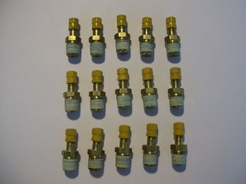 15  -1/4 inch Parker Tank Valve  ( Schrader Valve )