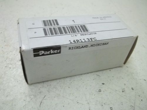 PARKER 14R113FC 1/4&#034; REGULATOR *NEW IN A BOX*