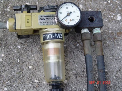 ************* Norgren Olympian Air Regulator Filter Gauge Set F10-M3 COMPRESSOR