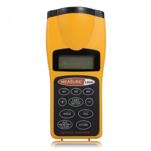 * Digital LCD Ultrasonic Distaance Measurer Laser Point