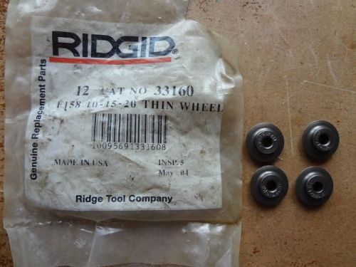 Ridgid tubing cutter replacement wheels F-158