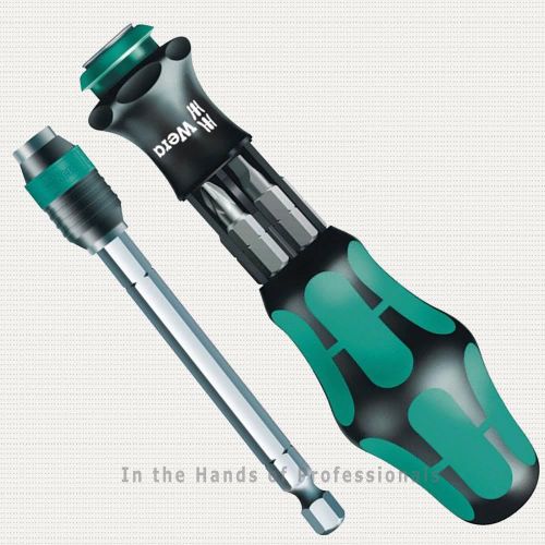 Wera Tools 05051025002 Kraftform Kompakt Screwdriver 7PC Set (Sl/Ph/Sq) &lt; NEW