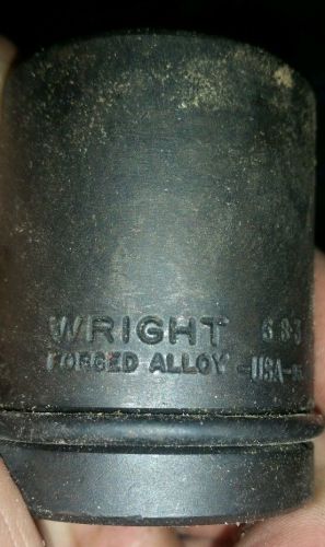 Wright 6pt 3/4 drive 1 1/8 impact socket