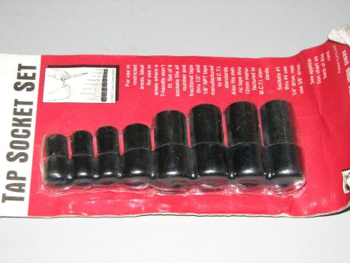 8pc Tap Socket Set-Aircraft,Aviation,Automotive,Industrial, Truck Tools