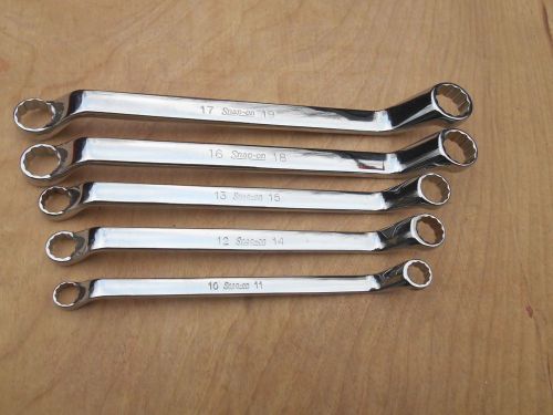 Snap-on xom metric 12 pt. offset box wrench 5 pcs. set for sale