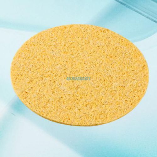 soldering iron solder tip welding cleaning sponge round diameter 5cm 10pcs