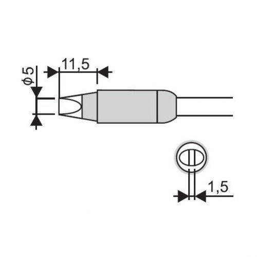 Soldering Iron Tip Goot RX-85HRT-5D