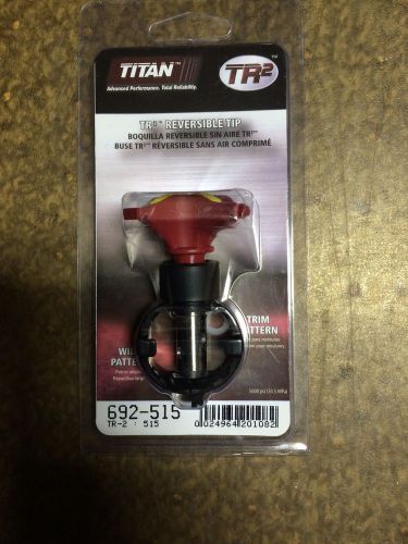 Titan 692-515 TR2 Reversible Wide Pattern Trim Pattern Paint Tip - Spray Tip