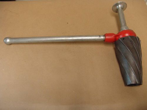 RIDGID 4&#034; SPIRAL REAMER TOOL FOR 300 535 THREADER #2