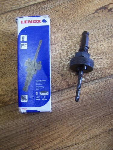 Lenox  2l hole saw arbor for 1 1/4&#034; - 6&#034; with 1/2&#034; hex shank # 1779801 new for sale