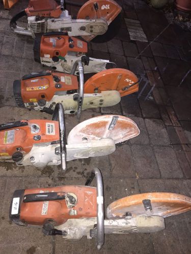 Lot of Five(5) Stihl TS400&#039;s TS510 Cut-off Saws Concrete Saw Free SHIPPING!!!