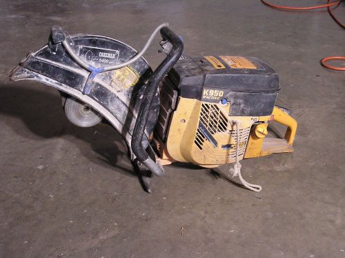 Partner K 950 concrete cut off saw