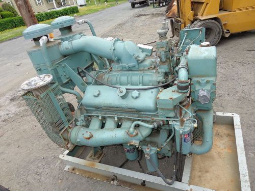 Detroit Diesel 8V71 MARINE 8VA Engine w/ PTO Clutch LOW HRS NICE! COMPLETE