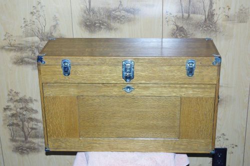 Gerstner 11 Drawer Oak Tool Box