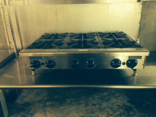 Rankin deluxe 6 burner counter top stove for sale