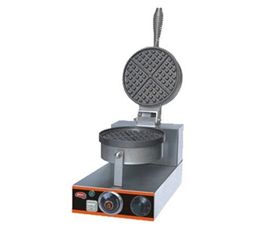 NEW, Skyfood/Fleetwood EHF-1 Single Round Waffle Baker W. Aluminum Grid