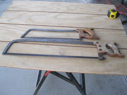 2 Vintage Butcher / Processors Saw For Big Game Hunting O.V.B