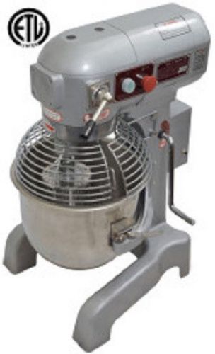 Uniworld UPM-M20-3 Commercial Kitchen 20Qt  Planetary Mixer No Hub