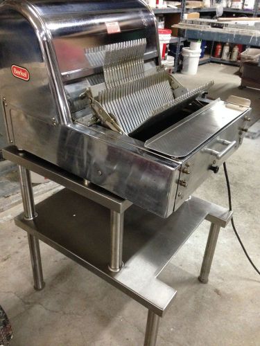 Berkel 1/2&#034; SS Bread Slicer  with SS table