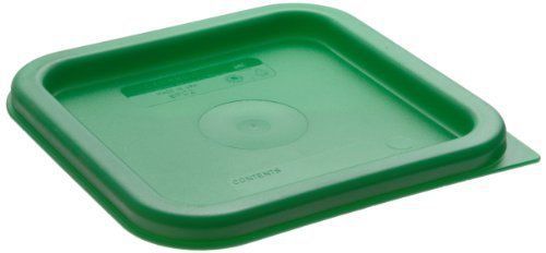 Cambro SFC2 CamSquares Kelly Green Polyethylene Lid for 2 qt and 4 qt Capacity F
