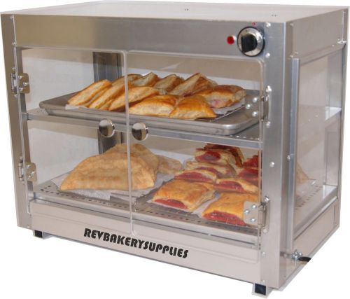 NEW COMMERCIAL FOOD WARMER DISPLAY CASE 24X14X18