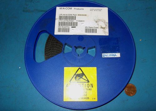 APPRX 1500PC REEL SMD TUNING VARACTOR MACOM PN PA45446 - SOT-23