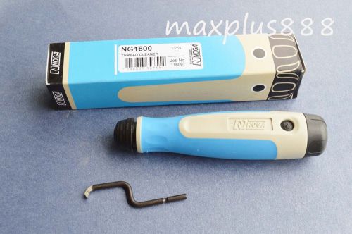 1pc Metalworking Tool NOGA NG1600 Thread cleaner Handle Deburring Tool+ TC blade