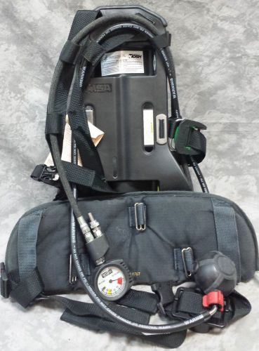 MSA Airhawk MMR Open Circuit Pressure Demand Entry &amp; Escape SCBA Harness