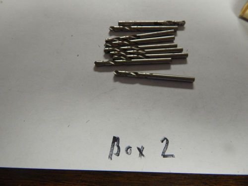 &#034;PTD&#034; Short Length Twist Drill  Bits,&#034;23&#034; Size, lot of 9 pcs