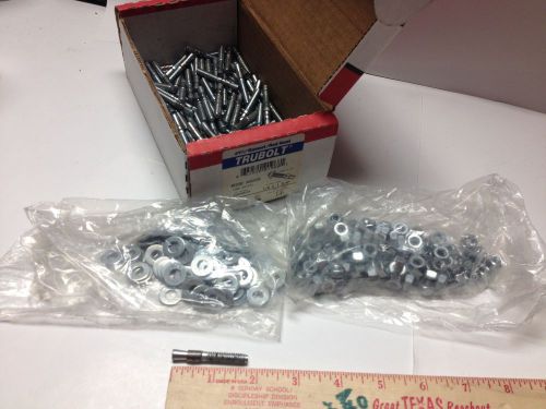 Box of 100 -Ramset/Read Head Trubolt 1/4&#034;x 1 3/4&#034; Wedge Anchors WS-1416