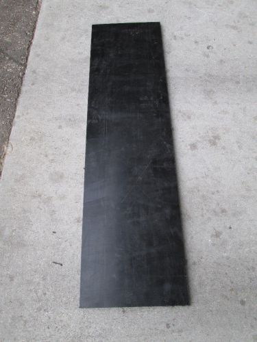 Polypropylene impact copolymer black plastic sheet 3/4&#034; x 14&#034; x 52&#034; n00m-00 uhmw for sale