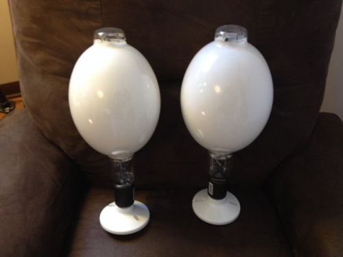 TWO 1000-watt GE Mercury Vapor light bulbs