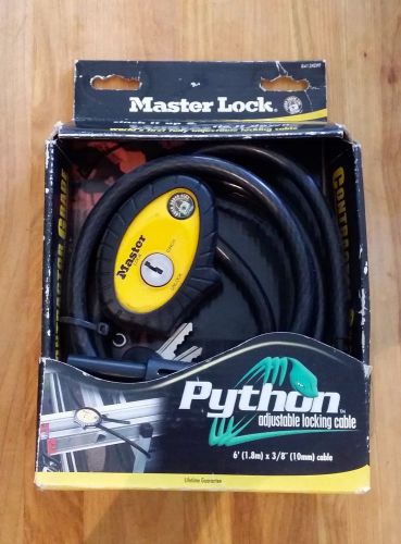 MASTER LOCK PYTHON ADJUSTABLE LOCKING CABLE