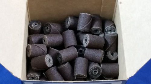 Box of 100 merit 08834180272 cartridge rolls 1/2 x 3/4&#034; x1/8&#034; grit 120 free ship for sale