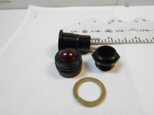 205-2210-0111-502 DIALIGHT RED LIGHT  LENTH 2.452/DIA.87 DIMMING BLACKOUT NOS