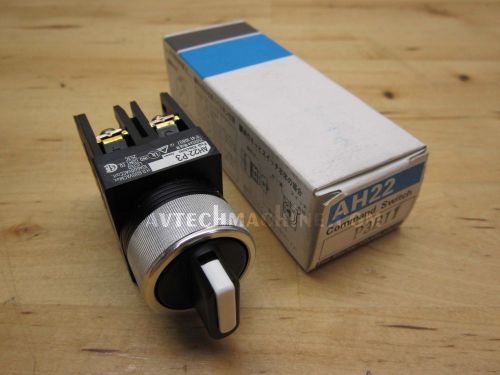 Fuji electric command switch two position switch ah22-p3b11 for sale