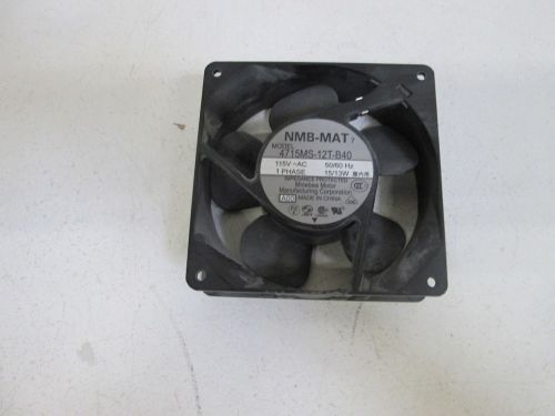 MINEBEA MOTOR FAN 4715MS-12T-B40 *USED*